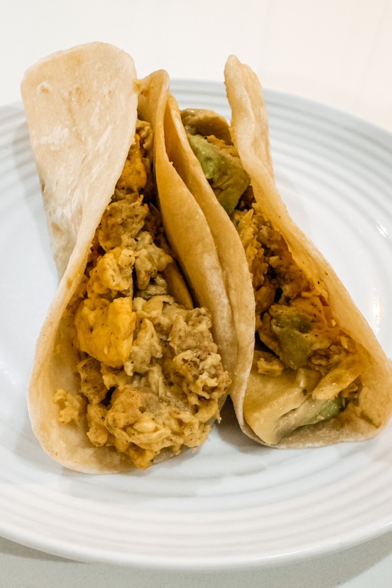 Morning Taco Crunch (Tofu Crumble Breakfast Tacos)